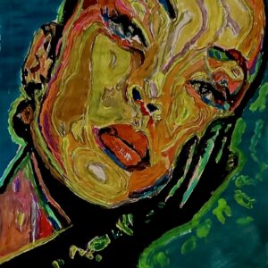 Original Singer Sade GG - 9” x 12” Painting