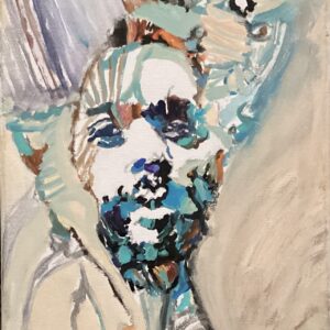 Original Austin Singer Gary Clark Jr. GG - 9” x 12” Canvas Painting