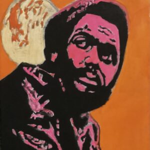 Original Austin Singer Gary Clark Jr. 2 GG - 9” x 12” Canvas Painting