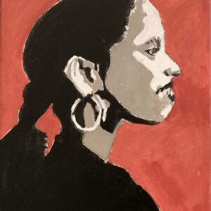Original Singer Songwriter Sade 2 GG - 11” x 14” Canvas Painting