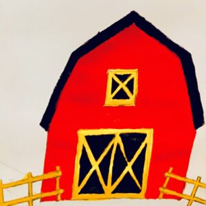 Original Old Country Autumn Tennessee Barn GG - 8” x 10” Painting