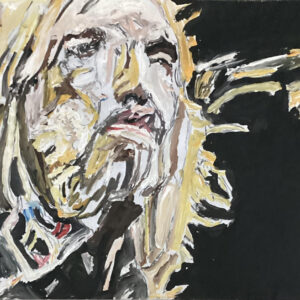 Original Singer Tom Petty GG - 8" x 10" Painting
