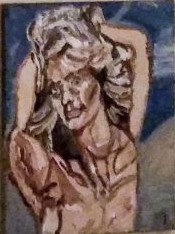 Original Actress Farrah Fawcett Special GG - 16" x 20" Canvas Painting