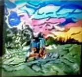 Original Old Special Autumn Minnesota John Deere Tractor Landscape GG - 16" x 20" Canvas Painting