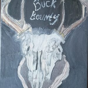 Original Buck Bounty Mississippi GG - 11" x 14" Canvas Painting