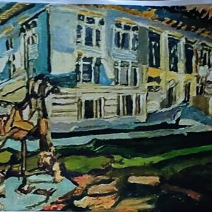 Original Jimmie Rodgers Festival Building In Meridian, MS GG - 11" x 14" Painting
