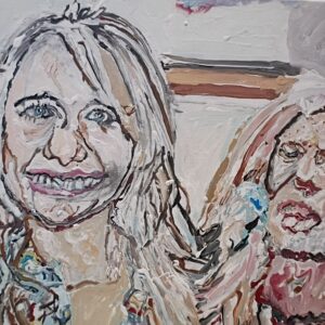 Original Singer Songwriter Miranda Lambert Live Special GG - 16" x 20" Canvas Painting