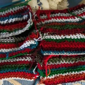 Original Artist GREGORY GG’S Big Annual Goal Reached Of COVID FLU Safety Holiday Winter Christmas New Year Masks 44-49 GG – Medium Sizes