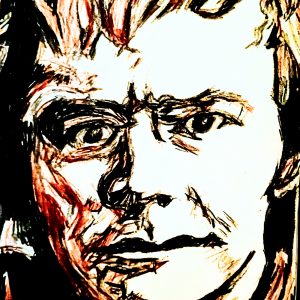 Original Singer Songwriter Gordon Lightfoot Summer Side Of Life Cover GG - 8" x 10" Colored Pencil