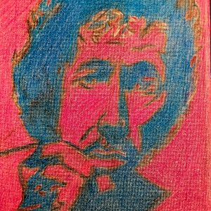 Original Singer Songwriter Gordon Lightfoot The Wreck Of The Edmond Fitzgerald Winter Special GG - 8" x 10" Colored Pencil